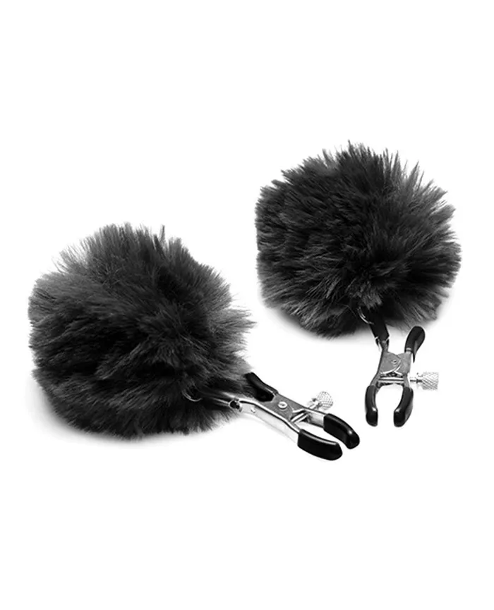Pom Pom Nipple Clamps Black 2024 Holiday Sale Anal