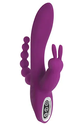 Power Bunnies Quivers 10x Violet Curve Toys Male Sex Toys