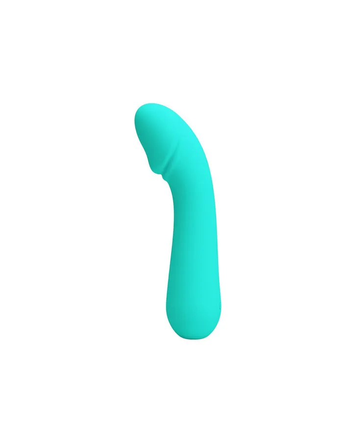 Pretty Love Female Sex Toys Cetus Rechargeable Vibrator Turquoise