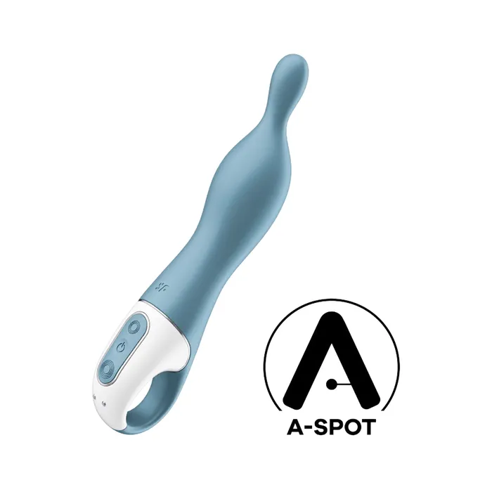 Satisfyer Vibrators Satisfyer AMazing A Spot Vibrator Blue