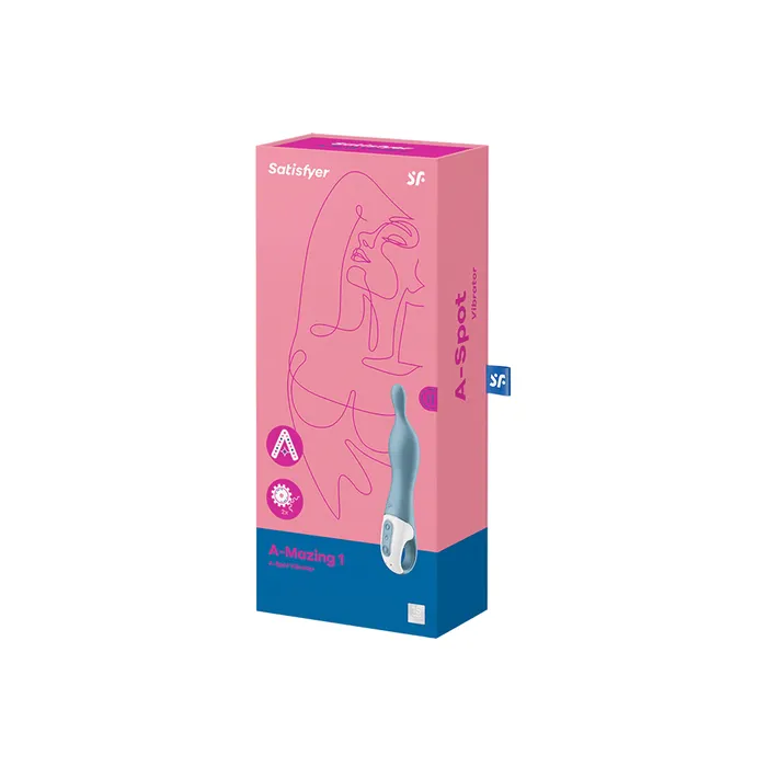 Satisfyer Vibrators Satisfyer AMazing A Spot Vibrator Blue
