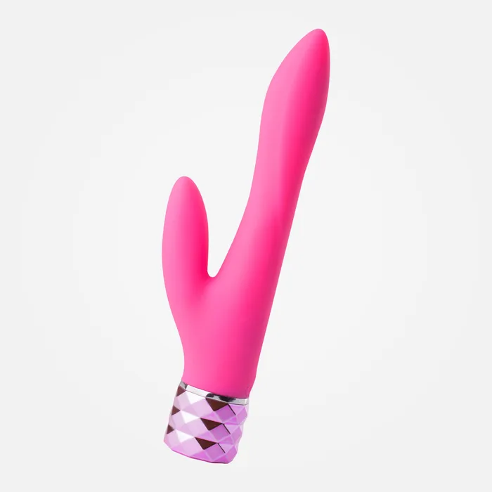 Vibrators Maia Toys Victoria Hot Pink Rechargeable Rabbit Vibrator
