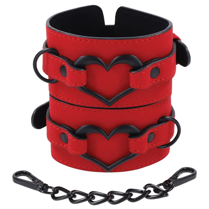 Vibrators Sportsheets Amor Handcuffs Red