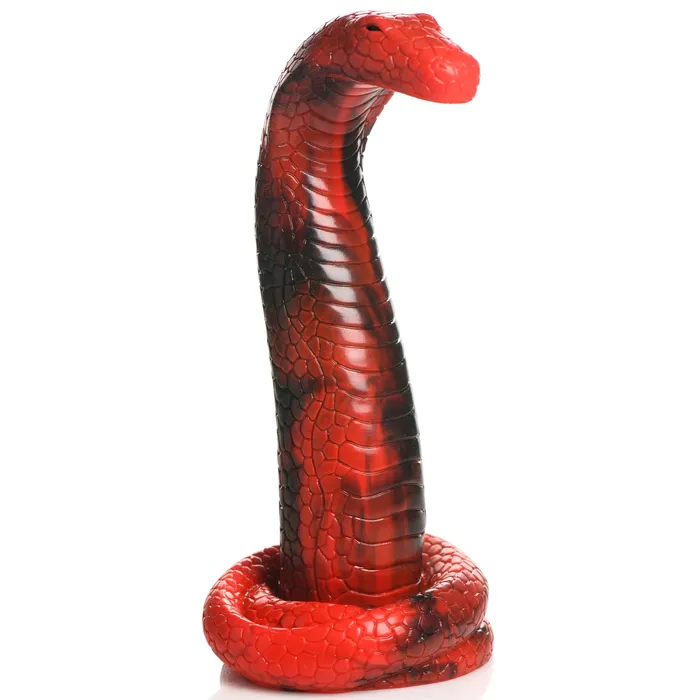 XR Brands Dildos King Cobra King Cobra Silicone Dildo Red