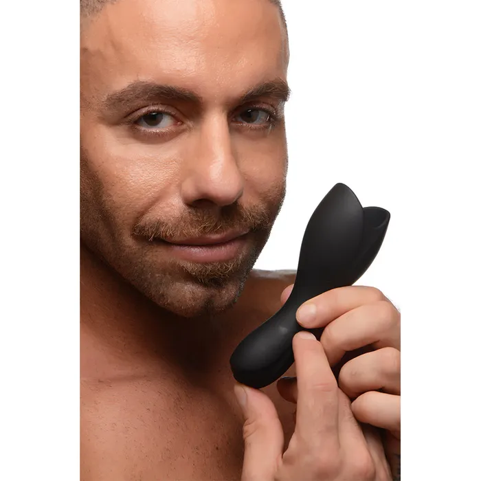 10X Vibrating Penis Head Teaser with Urethral Sounds Trinity Men Male Sex Toys
