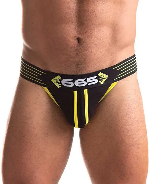 665 Rally Jockstrap L Yellow 665 Vibrators