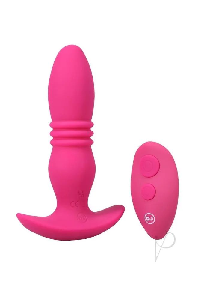 A Play Male Sex Toys APlay Rise Silicone Rechargeable Anal Plug with Remote Control Pink A Play Male Sex Toys APlay Rise Silicone Rechargeable Anal Plug with Remote Control Pink
