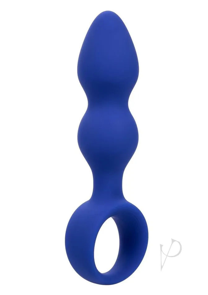 Admiral Advanced Beaded Silicone Anal Probe Blue Admiral Anal