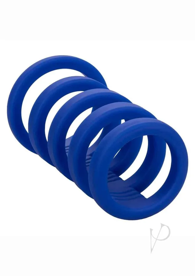 Admiral Male Sex Toys Admiral Xtreme Silicone Cock Cage Blue