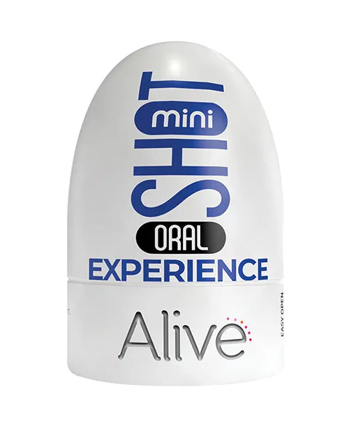 Alive Male Sex Toys Alive Experience Oral Mini Shot Masturbator Flesh