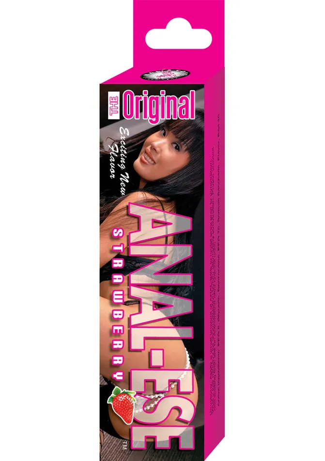 Anal Anal Ese AnalEse Desensitizing Anal Cream 5oz Strawberry Flavor