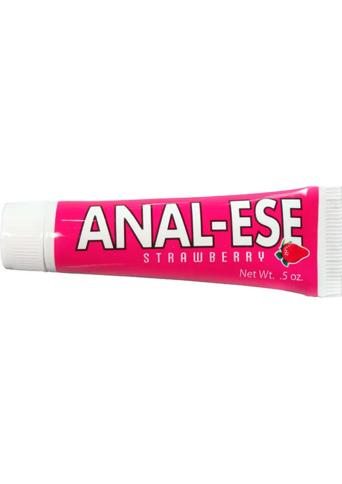 Anal Anal Ese AnalEse Desensitizing Anal Cream 5oz Strawberry Flavor Anal Anal Ese AnalEse Desensitizing Anal Cream 5oz Strawberry Flavor