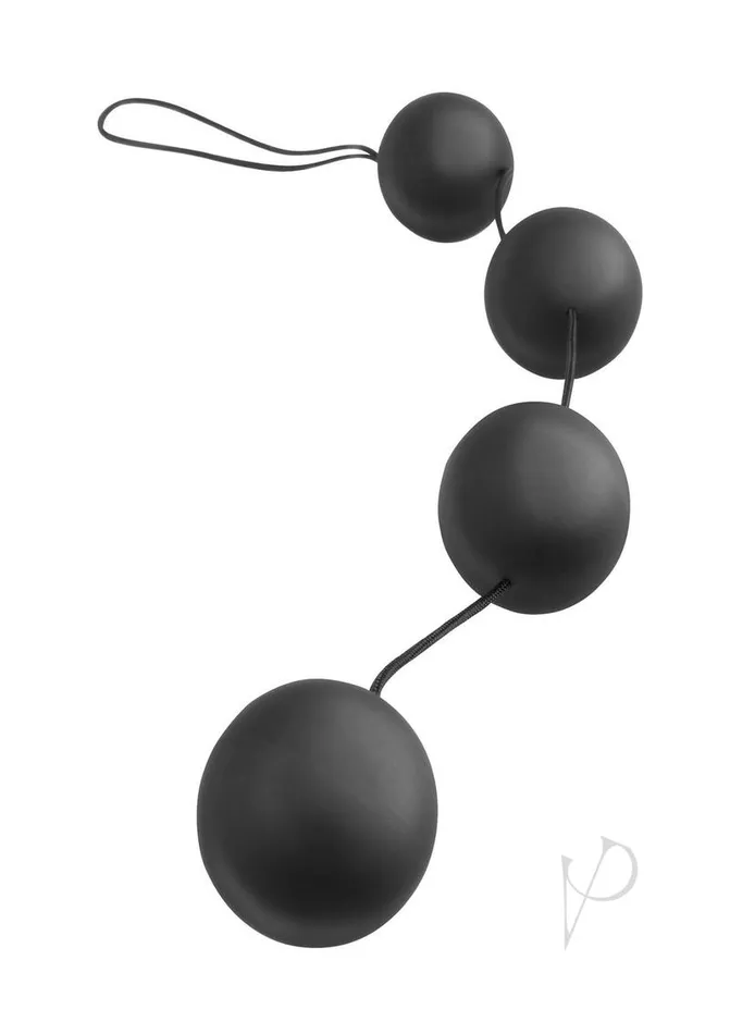 Anal Anal Fantasy Collection Deluxe Vibro Balls Black Anal Fantasy Collection
