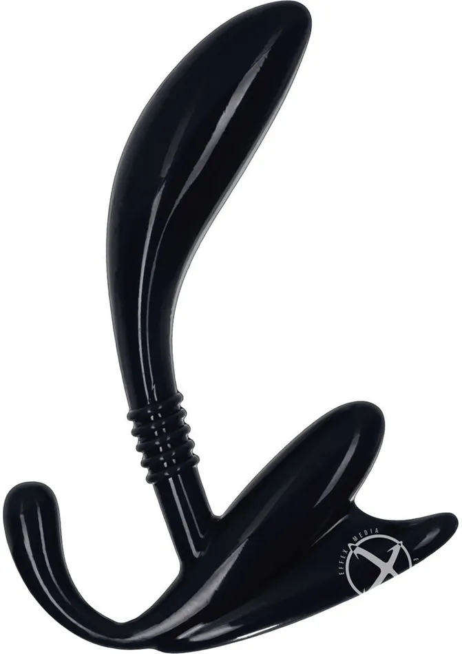 Anal Apollo Apollo Curved Prostate Stimulator Black