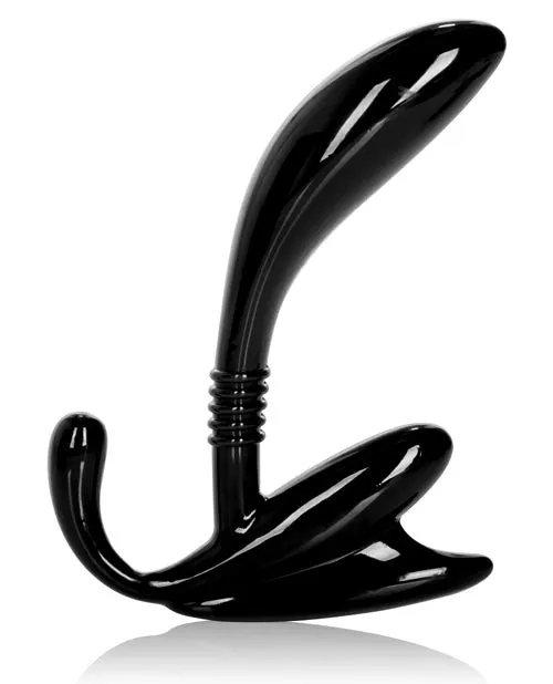 Anal Apollo Apollo Curved Prostate Stimulator Black