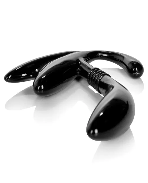Anal Apollo Apollo Curved Prostate Stimulator Black