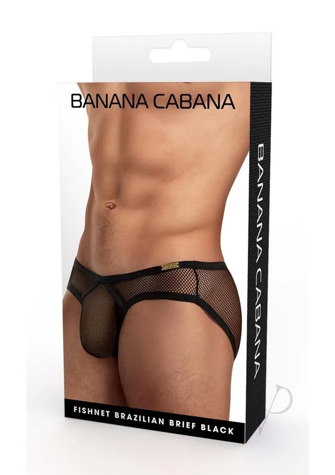 Anal Banana Cabana Banana Cabana Bikini Mesh MediumLarge Black