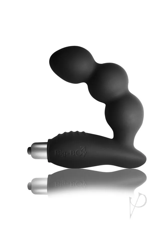 Anal Big Boy Silicone Prostate and Perineum Massager Vibrator Black Rocks Off Anal Big Boy Silicone Prostate and Perineum Massager Vibrator Black Rocks Off