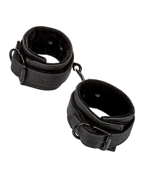 Anal Boundless Boundless Ankle Cuffs Black
