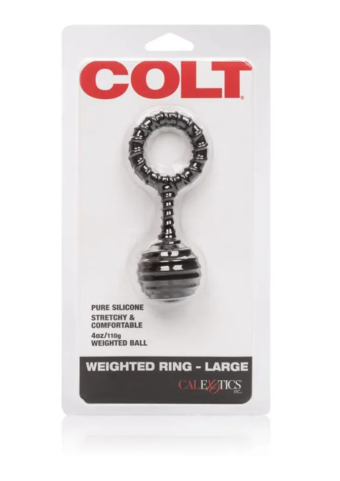 Anal Colt COLT Weighted Ring Large Silicone Black