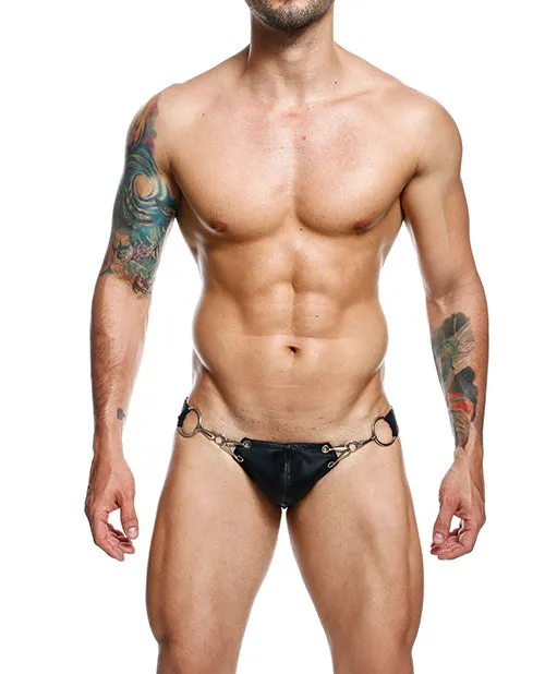 Anal Dngeon By Mob Dngeon Snap Jockstrap Black OS Anal Dngeon By Mob Dngeon Snap Jockstrap Black OS