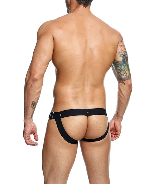 Anal Dngeon By Mob Dngeon Snap Jockstrap Black OS Anal Dngeon By Mob Dngeon Snap Jockstrap Black OS