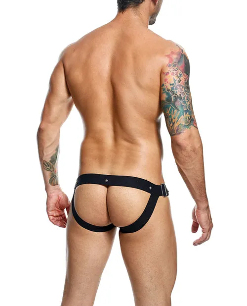 Anal Dngeon By Mob Dngeon Snap Jockstrap Black OS Anal Dngeon By Mob Dngeon Snap Jockstrap Black OS