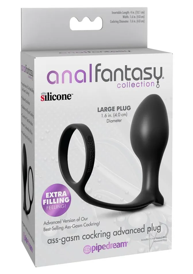 Anal Fantasy Collection Anal Anal Fantasy Collection AssGasm Cockring Beginners Silicone Plug Slim 4in Anal Fantasy Collection Anal Anal Fantasy Collection AssGasm Cockring Beginners Silicone Plug Slim 4in