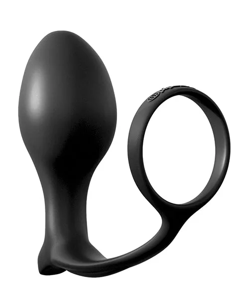 Anal Fantasy Collection Anal Anal Fantasy Collection AssGasm Cockring Beginners Silicone Plug Slim 4in