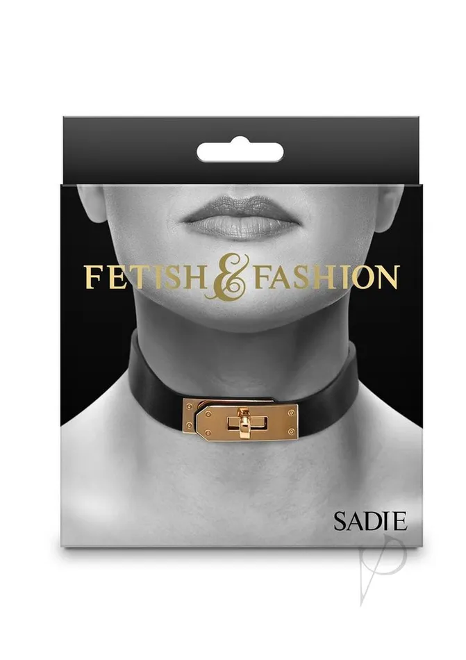 Anal Fetish And Fashion Fetish and Fashion Sadie Collar BlackGold