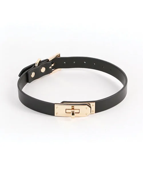 Anal Fetish And Fashion Fetish and Fashion Sadie Collar BlackGold Anal Fetish And Fashion Fetish and Fashion Sadie Collar BlackGold