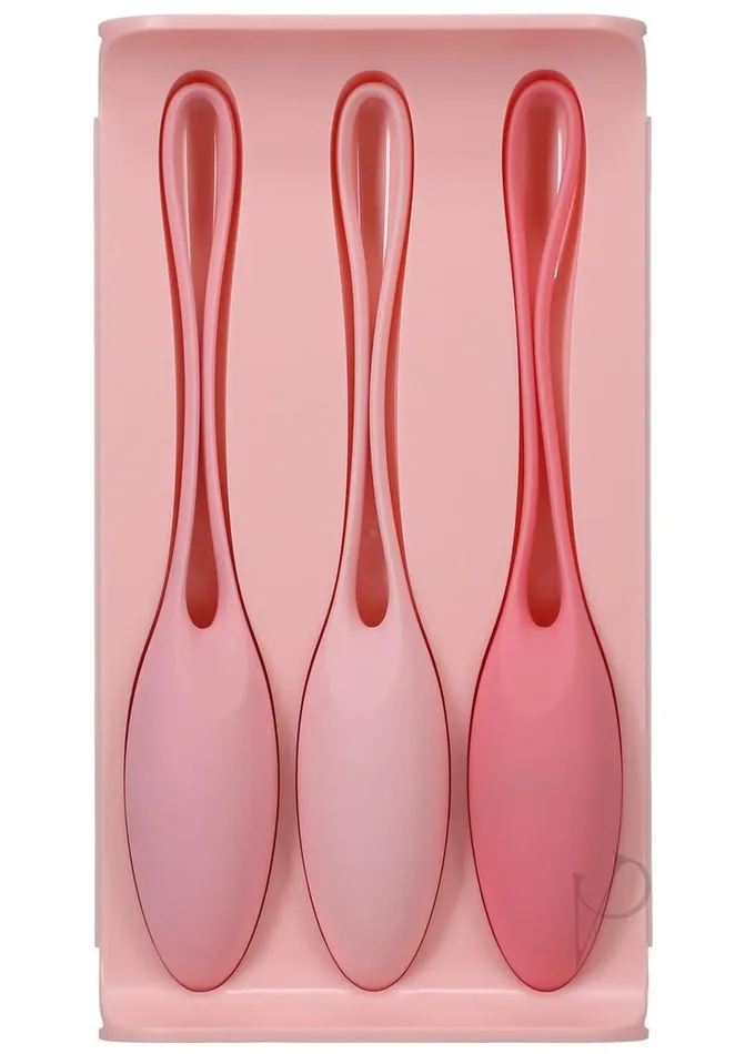 Anal In A Bag In a Bag Kegel Trainer Kit Set of 3 Pink Anal In A Bag In a Bag Kegel Trainer Kit Set of 3 Pink