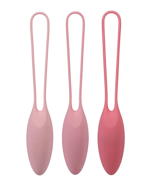Anal In A Bag In a Bag Kegel Trainer Kit Set of 3 Pink Anal In A Bag In a Bag Kegel Trainer Kit Set of 3 Pink
