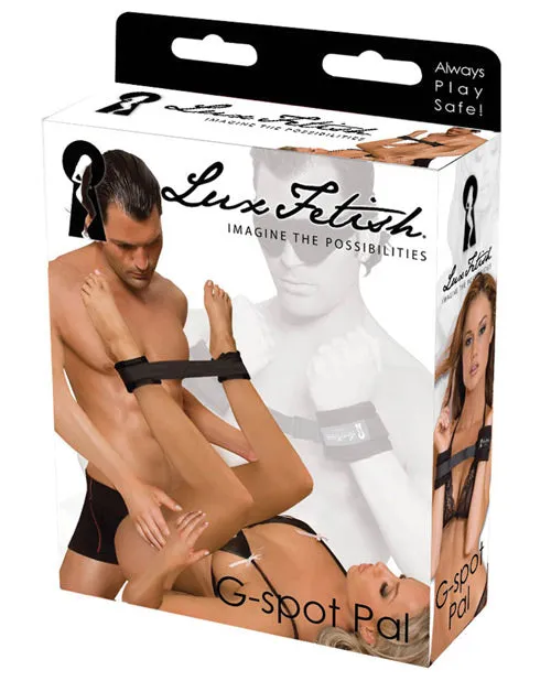 Anal Lux Fetish GSpot Pal Adjustable Black Lux Fetish Anal Lux Fetish GSpot Pal Adjustable Black Lux Fetish