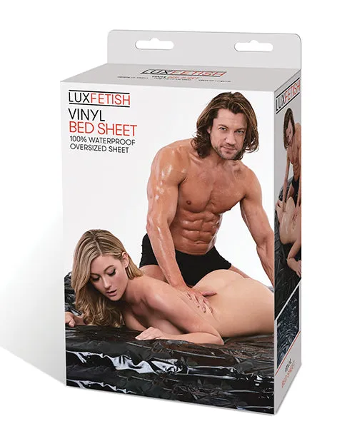 Anal Lux Fetish Lux Fetish Vinyl Bed Sheet Black California King Size Anal Lux Fetish Lux Fetish Vinyl Bed Sheet Black California King Size