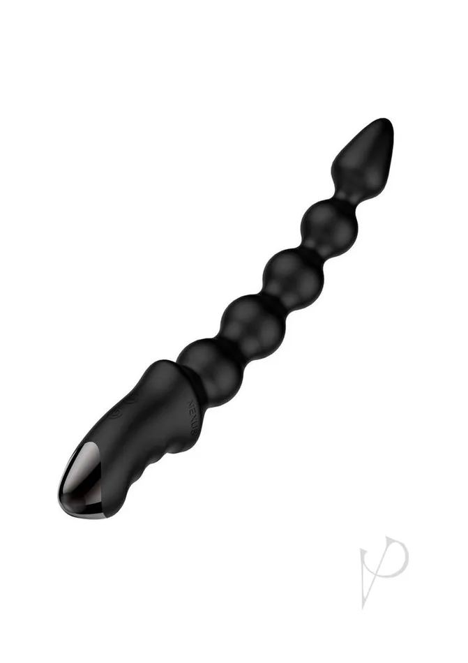 Anal Nexus Bendz Probe Edition Rechargeable Silicone Bendable Vibrating Probe Black Nexus