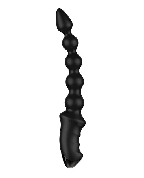 Anal Nexus Bendz Probe Edition Rechargeable Silicone Bendable Vibrating Probe Black Nexus