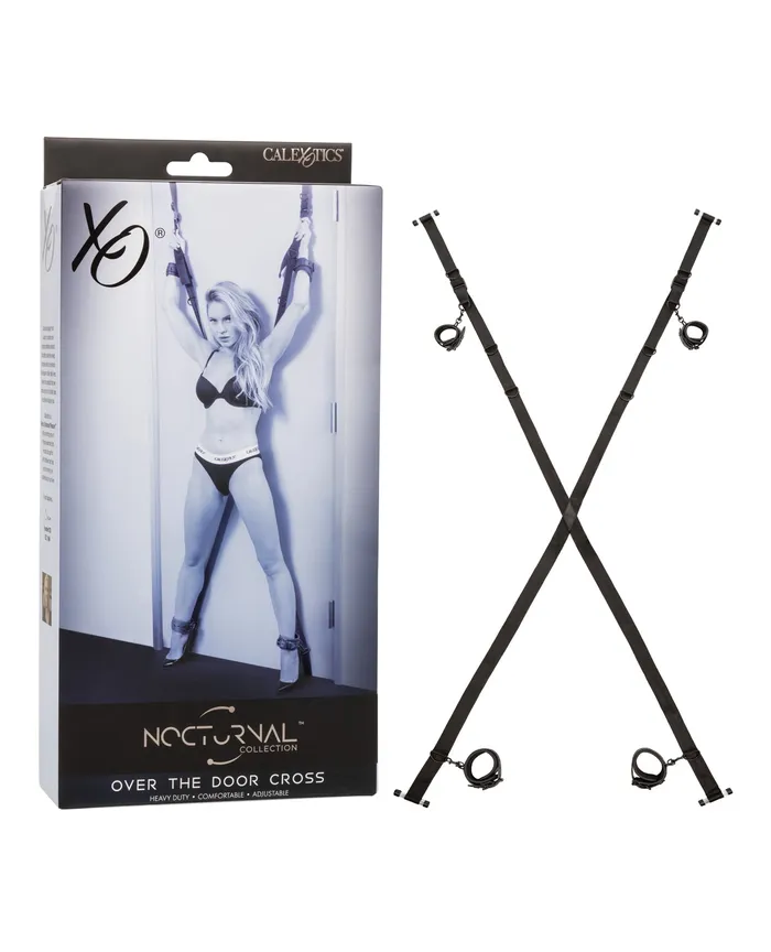 Anal Nocturnal Collection Over The Door Cross Black Nocturnal