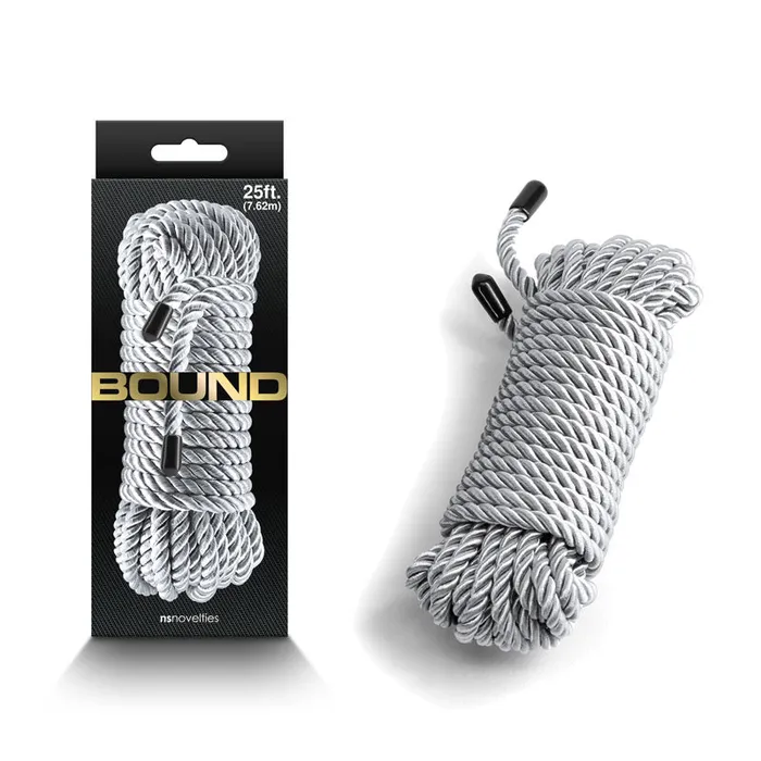 Anal NS Novelties Bound Rope Silver