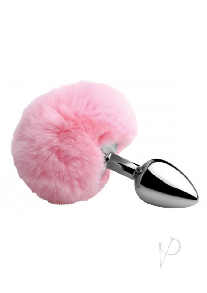 Anal Tailz Tailz Fluffy Bunny Tail Anal Plug Pink