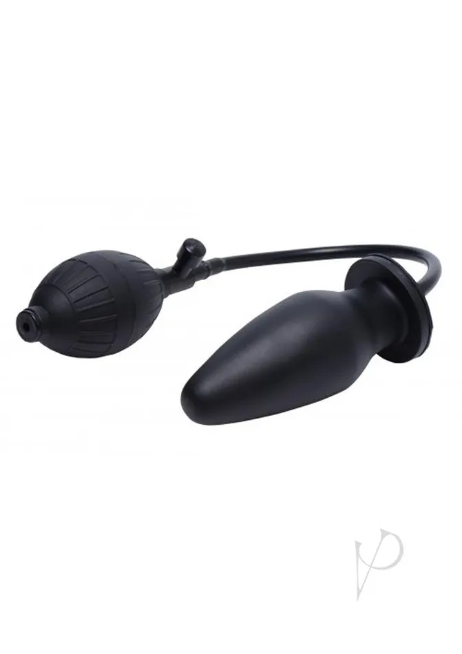Anal Trinity Men Trinity Men Inflatable Butt Plug Black