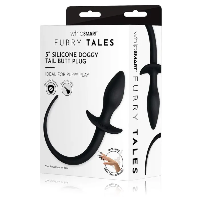 Anal WhipSmart Furry Tales 3 Silicone Doggy Tail Butt Plug