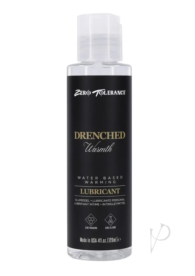 Anal Zero Tolerance Zero Tolerance Drenched Warmth Water Based Lubricant 4oz Anal Zero Tolerance Zero Tolerance Drenched Warmth Water Based Lubricant 4oz