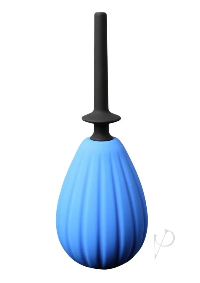 Aneros Anal Prelude Silicone Enema Bulb Kit BlueBlack
