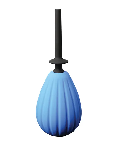 Aneros Anal Prelude Silicone Enema Bulb Kit BlueBlack