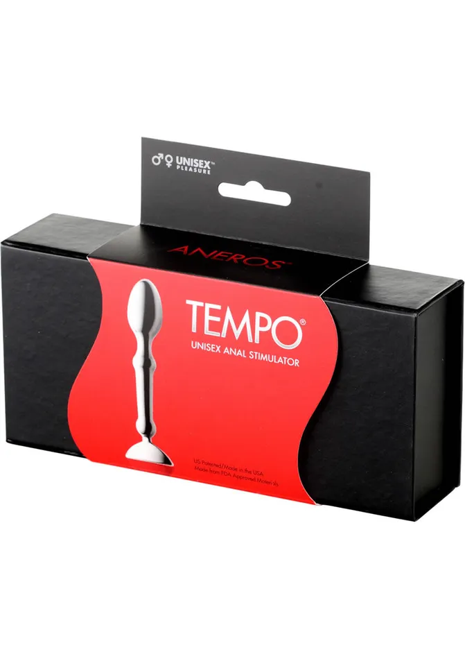 Aneros Male Sex Toys Tempo Unisex Anal Stimulator Metal