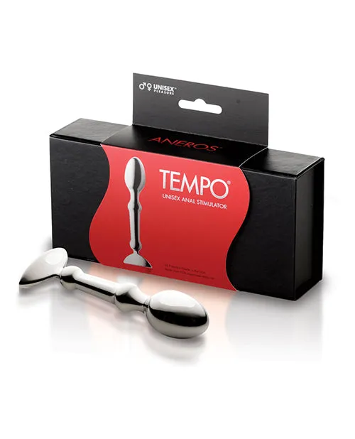 Aneros Male Sex Toys Tempo Unisex Anal Stimulator Metal
