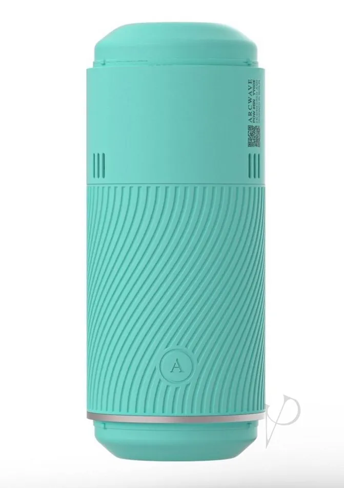 Arcwave Male Sex Toys Arcwave Pow Silicone Dual End Stroker Mint Teal