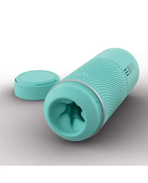 Arcwave Male Sex Toys Arcwave Pow Silicone Dual End Stroker Mint Teal