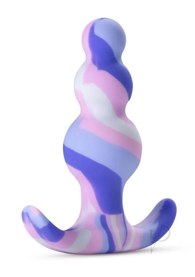 Avant Twilight Blue Silicone Anal Plug BlueWhite Avant Anal Avant Twilight Blue Silicone Anal Plug BlueWhite Avant Anal